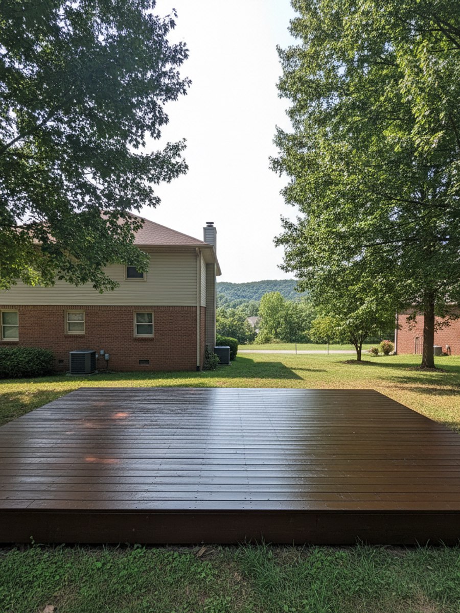 Deck Railing Installation completed by All Things Deck Company in Germantown, TN