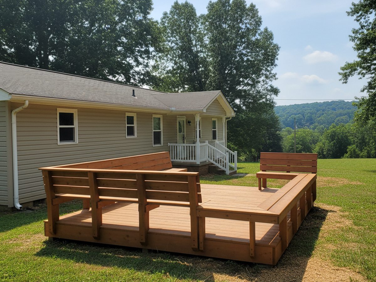 Deck Demolition & Removal completed by All Things Deck Company in West Memphis, TN